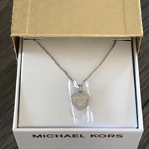 Michael Kors Jewelry - **BNWT Michael Kors Heritage Heart Necklace